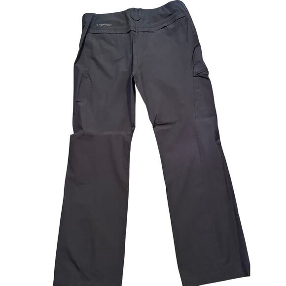 ExOfficio Women's Black Mid Rise Straight Leg Hiking Pants Size 14 - Picture 2 of 7